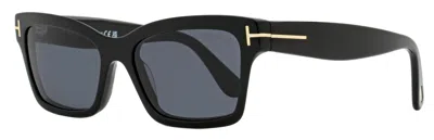 Tom Ford Women's Mikel Sunglasses Tf1085 01a Black 54mm In Multi