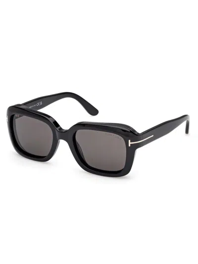 Tom Ford Women's Natalia 52mm Square Sunglasses In Red