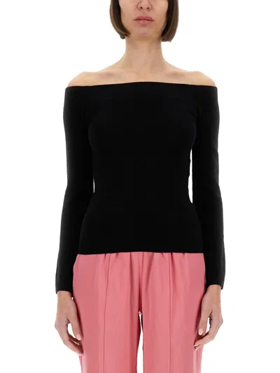 TOM FORD TOM FORD WOMEN "OFF THE SHOULDER" KNIT TOP