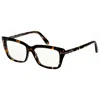 Tom Ford Women's 56mm Black Opticals Ft5894-b-052-56 In Brown