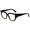 Tom Ford Women's Opticals In Black