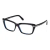 Tom Ford Eyewear Rectangular Frame Glasses In Black