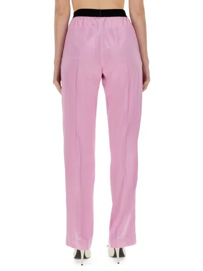 Tom Ford Women Pants With Logo In Pink