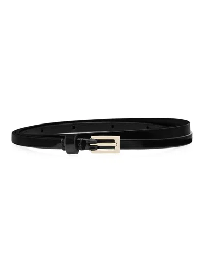 Tom Ford Women's Patent Leather Belt In Black