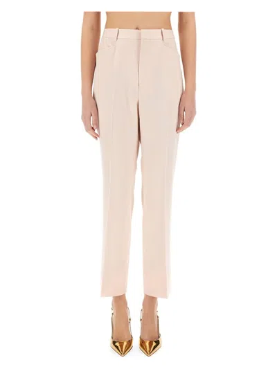TOM FORD WOMEN'S PRESSED CREASE TROUSERS