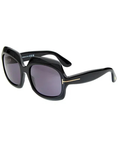 Tom Ford Oversized Acetate Sunglasses For Women In Blue