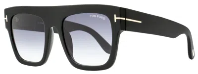 Tom Ford Women's Renee Sunglasses Tf847 01b Black 52mm In Multi