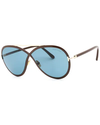 Tom Ford Women's Rickie 65mm Sunglasses In Blue