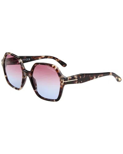 Tom Ford Women's Romy 56mm Sunglasses In Brown