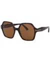 Tom Ford Women's Romy 56mm Sunglasses In Brown