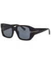 Tom Ford Women's Ryder 51mm Sunglasses In Black