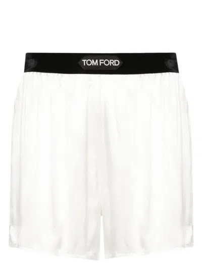 TOM FORD WOMEN'S SATIN SHORTS