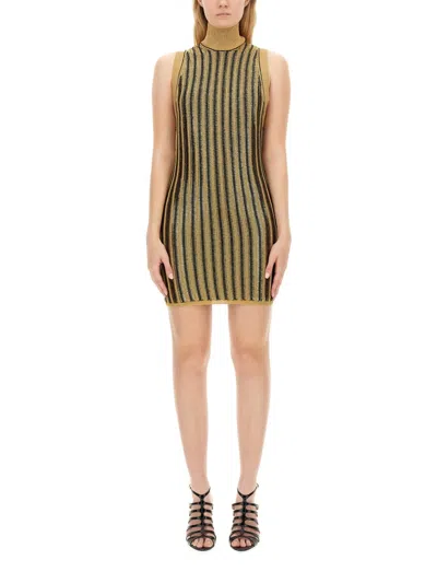 Tom Ford Women "slinky" Dress In Gold