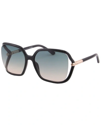 Tom Ford Women's Solange-02 60mm Sunglasses In Black