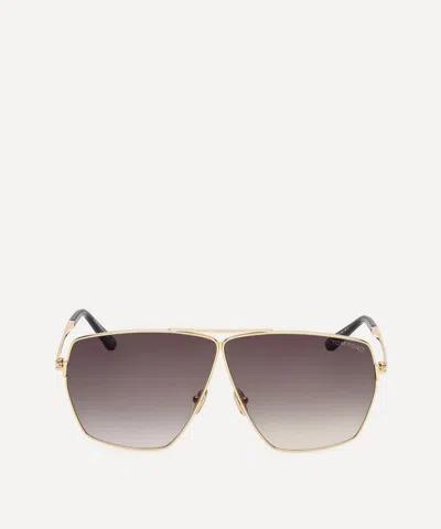 Tom Ford Women's Stella Navigator Sunglasses