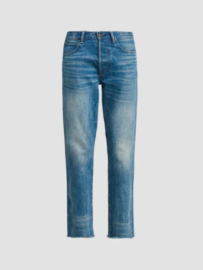 Tom Ford Women's Stonewashed Denim Melanie Straight-leg Jeans