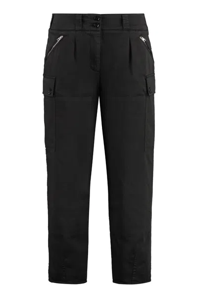 TOM FORD WOMEN'S STRETCH COTTON CARGO TROUSERS