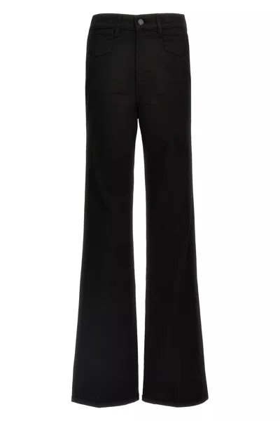TOM FORD TOM FORD WOMEN 'STRETCH TWILL DENIM WIDE FLARE' JEANS