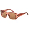 Tom Ford Ft Ft1035 5172e Womens Sunglasses In Brown