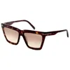 Tom Ford Women's 56mm Dark Havana Sunglasses Ft1110-52f-56