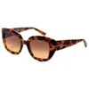 Tom Ford Saltzman Ft1192 53f In Brown