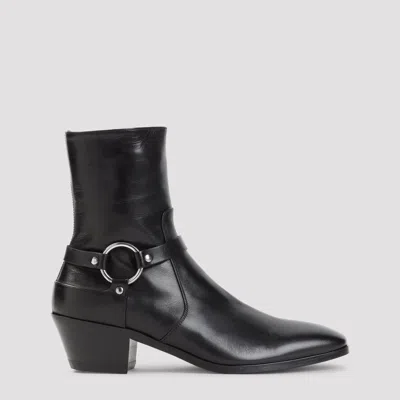 TOM FORD TOM FORD WOMEN'S SUPPLE LEATHER ANKLE BOOT WITH 5CM HEEL