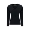 Tom Ford V-neck In Black