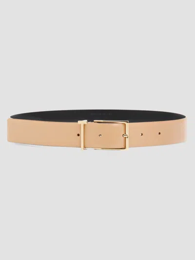 Tom Ford Women's T Loop Leather Belt In Multi