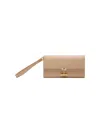 Tom Ford Women's Tara Leather Wristlet In Sand