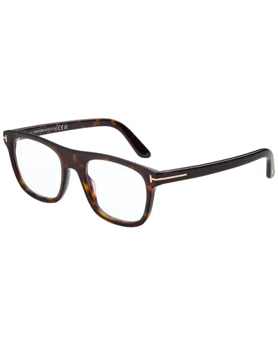 Tom Ford Women's T-logo 52mm Optical Frames In Brown