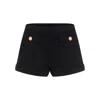 Tom Ford Blue Virgin Wool Bermudas In Blue
