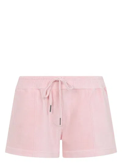 Tom Ford Women's Towelling Shorts In Pink & Purple