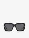 Tom Ford Womens Tr001641 Ryder Square-frame Acetate Sunglasses