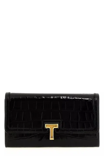 TOM FORD TOM FORD WOMEN WALLET ON CHAIN LOGO