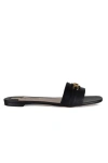 Tom Ford Whitney Croc-embossed Leather Slides In Black