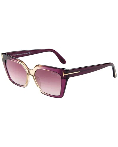 Tom Ford Women's Winona 53mm Sunglasses In Purple