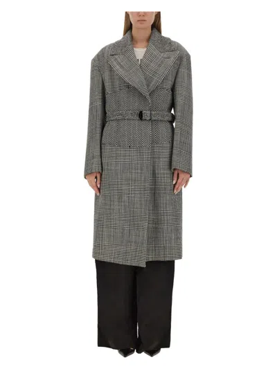 TOM FORD WOMEN'S WOOL PATCHWORK COAT | SIZE 42 | CP1579