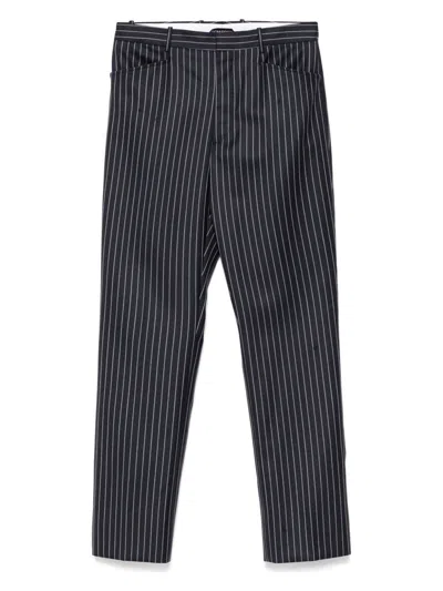 TOM FORD WOMEN'S WOOL STRIPED TROUSERS