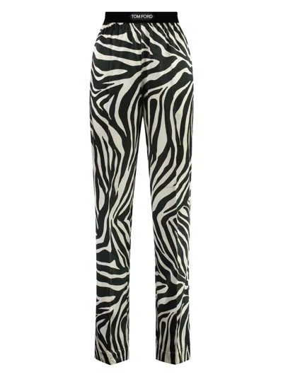 TOM FORD WOMEN'S ZEBRA PANTS