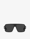 Tom Ford Ft0933 Camden Square-frame Acetate Sunglasses In Black