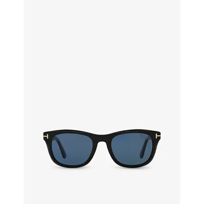 Tom Ford Womens Black Tr001777 Kendel Square-frame Acetate Sunglasses