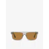 Tom Ford Womens Tf0999 Square-frame Acetate Sunglasses Grey