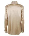Tom Ford Womens Silk Shirt In Gold In Multi