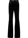 Tom Ford Flared-leg Tailored-cut Trousers In Black