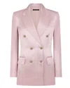 Tom Ford Womens Wallis Double Breasted Jacket In Pink