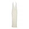 Tom Ford Halterneck Maxi Dress In White