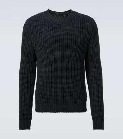 Tom Ford Wool And Cashmere Sweater In Green