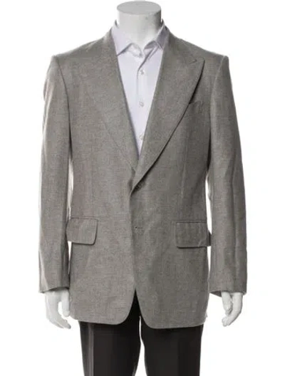 Pre-owned Tom Ford Wool Blazer In Black