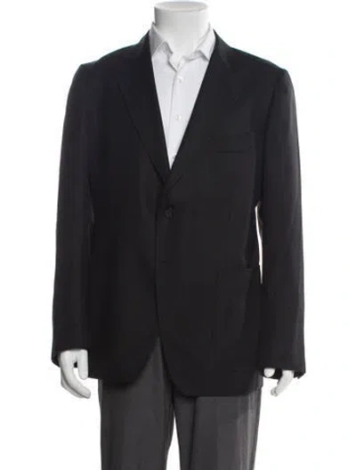 Pre-owned Tom Ford Wool Blazer In Black