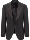 Tom Ford Evening Blazer In Black